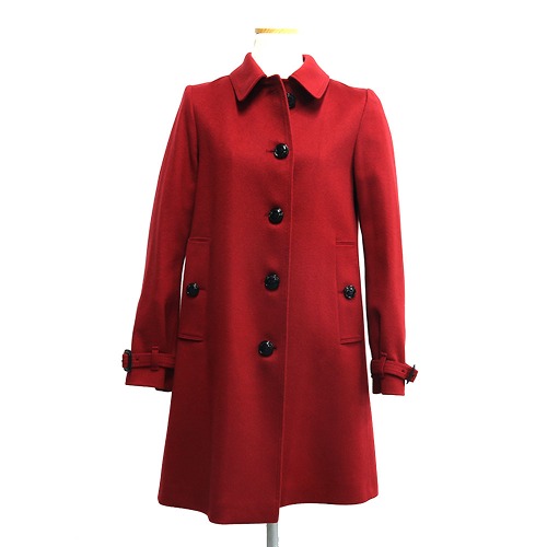 BURBERRY red coat