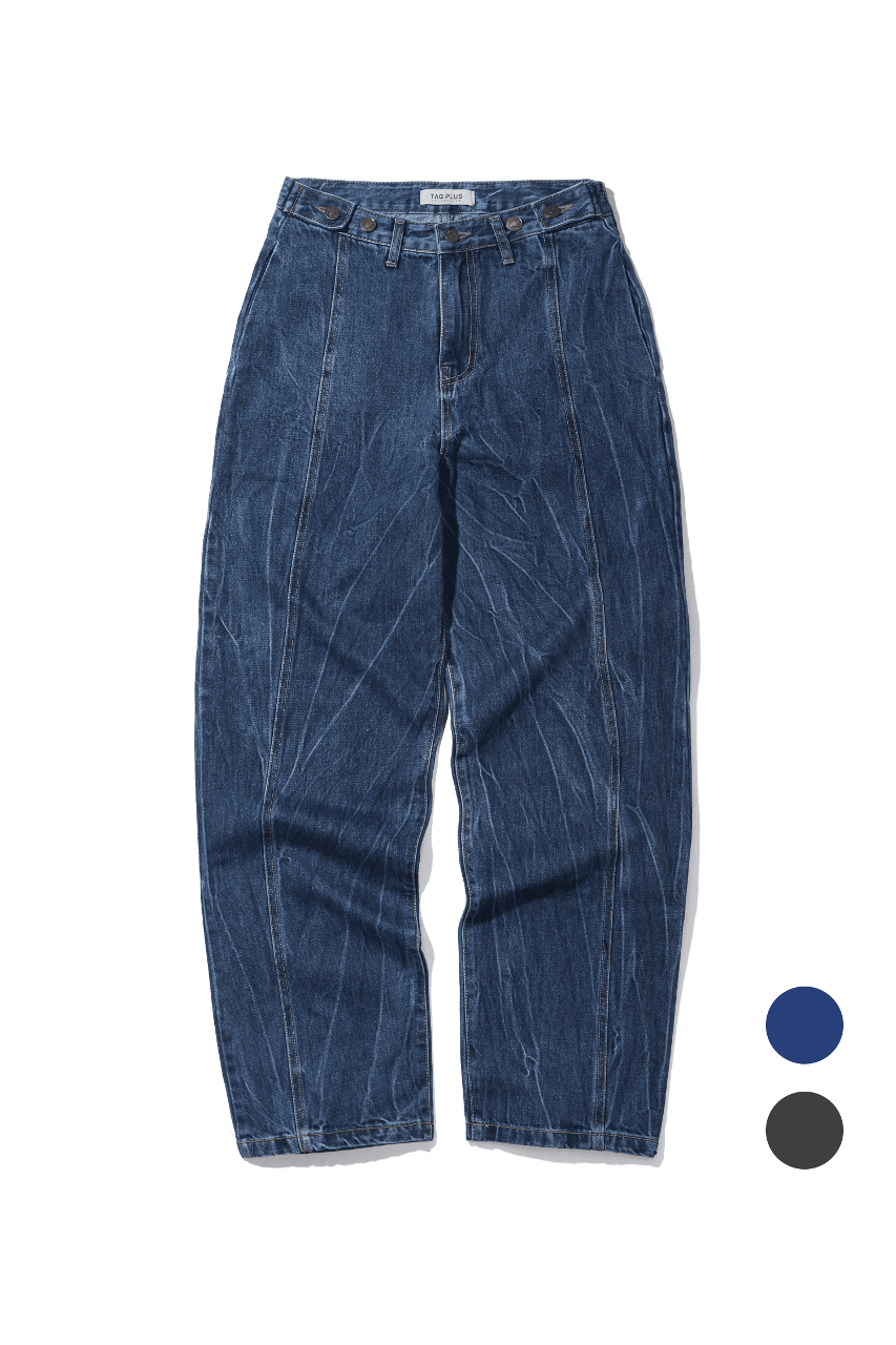 23 F/W [TAG PLUS] Wasing denim jeans. 2color