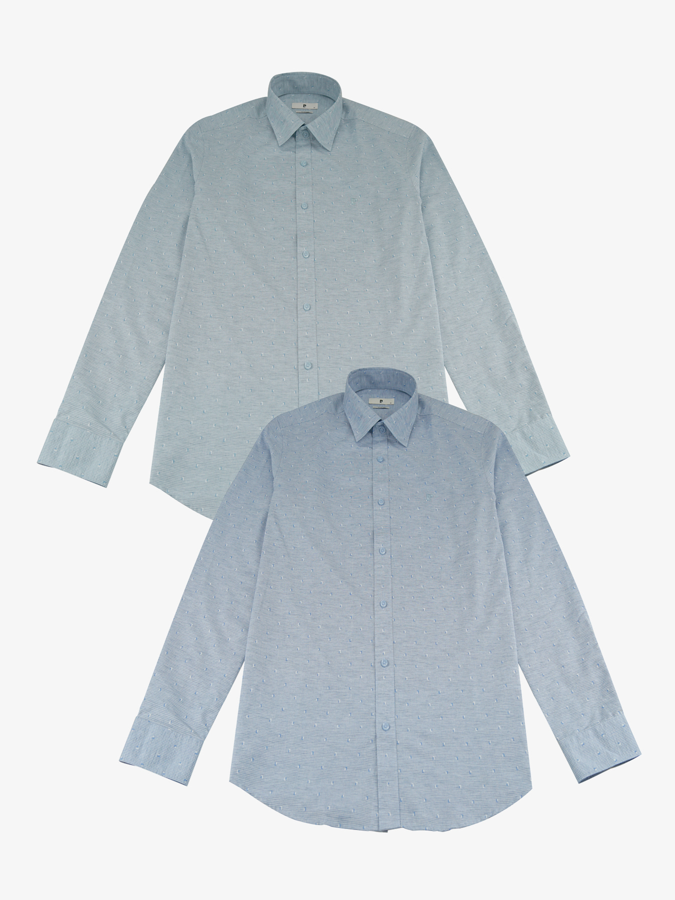 [피에르가르뎅] 올오버 패턴 슬림핏 긴팔 셔츠 PPWS1608