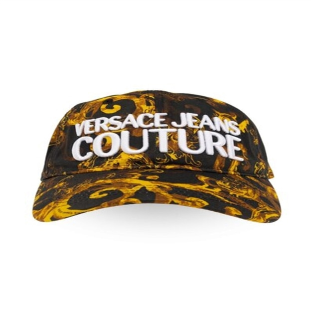 Versace Jeans Couture 남성 로고 자수 야구 모자
