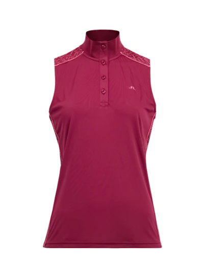 Jaylindberg Sleeveless Golf T-Shirt Farrow Top (Anemone)