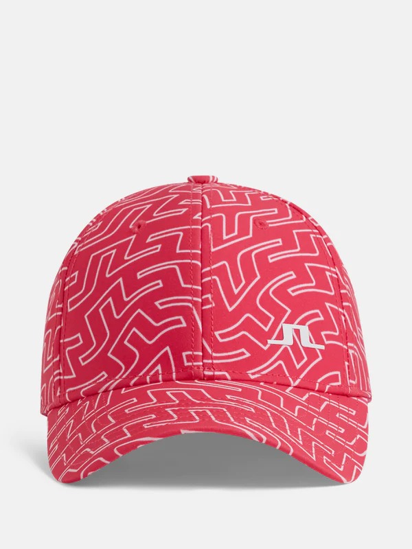 J-Lindberg SS Women&#039;s Golf Hat Asta ASTA PRINT CAP Pink Print