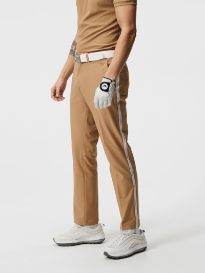 Jaylindberg Men&#039;s Golf Long Pants Stuart Stripe Pants (Tiger Brown)