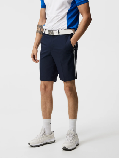Jaylindberg Men&#039;s Golf Shorts Stuart Stripe Shorts (Navy)