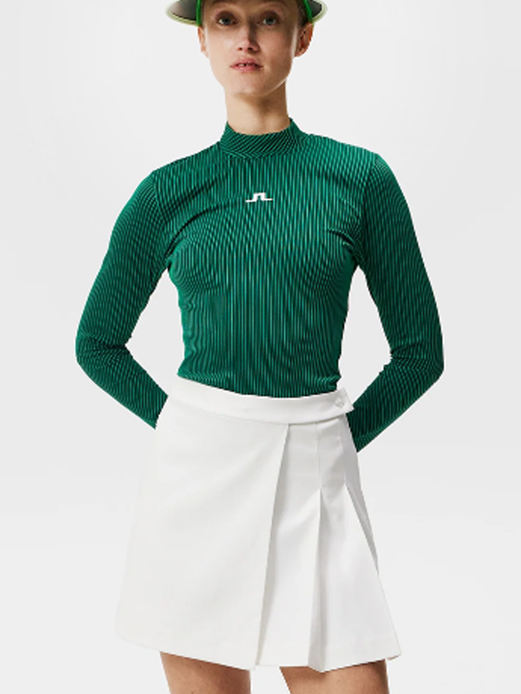 Jaylindberg SS23 Women&#039;s Golf Catalonia Skirt (white)