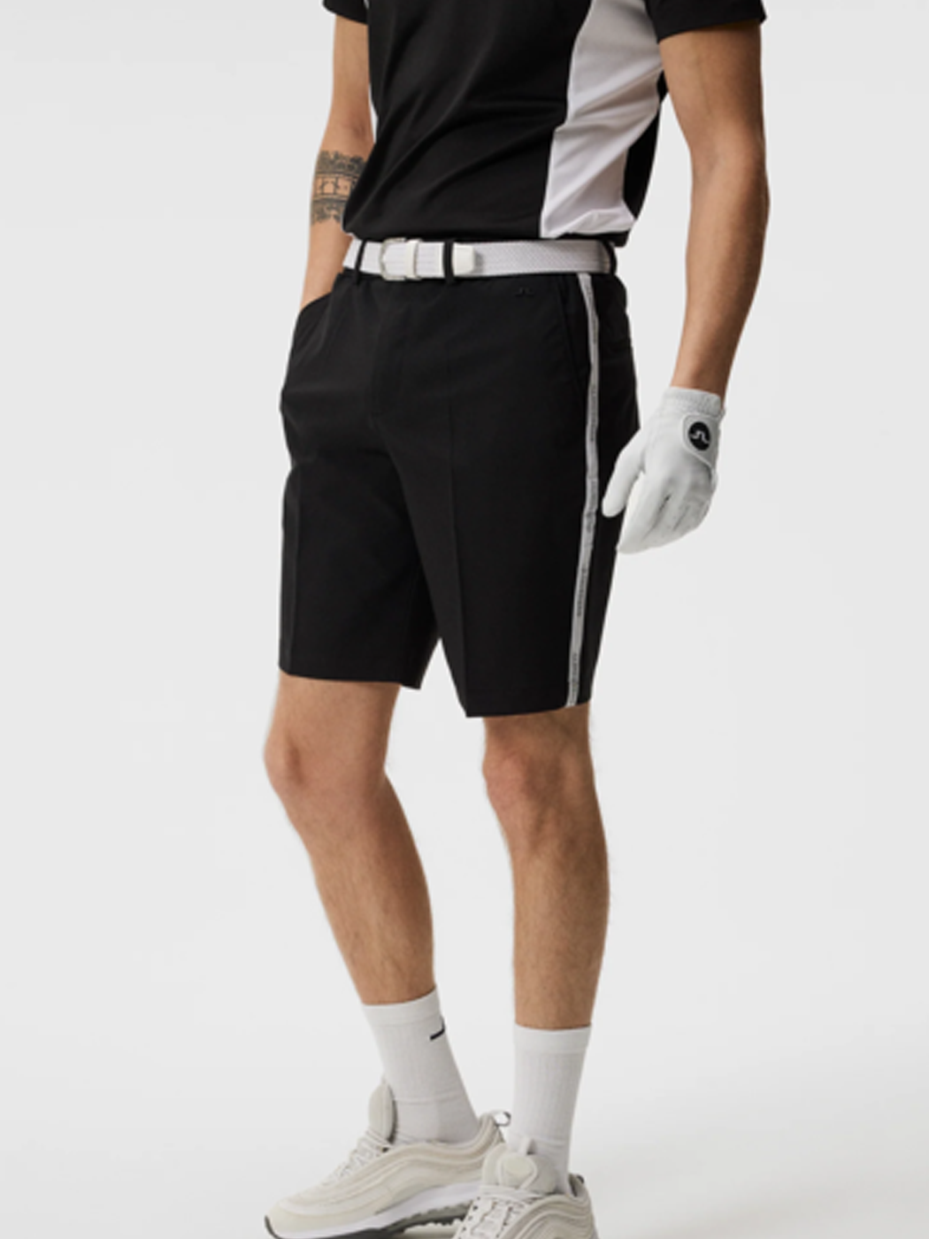 Jaylindberg Men&#039;s Shorts Stuart Stripe Shorts (Black)