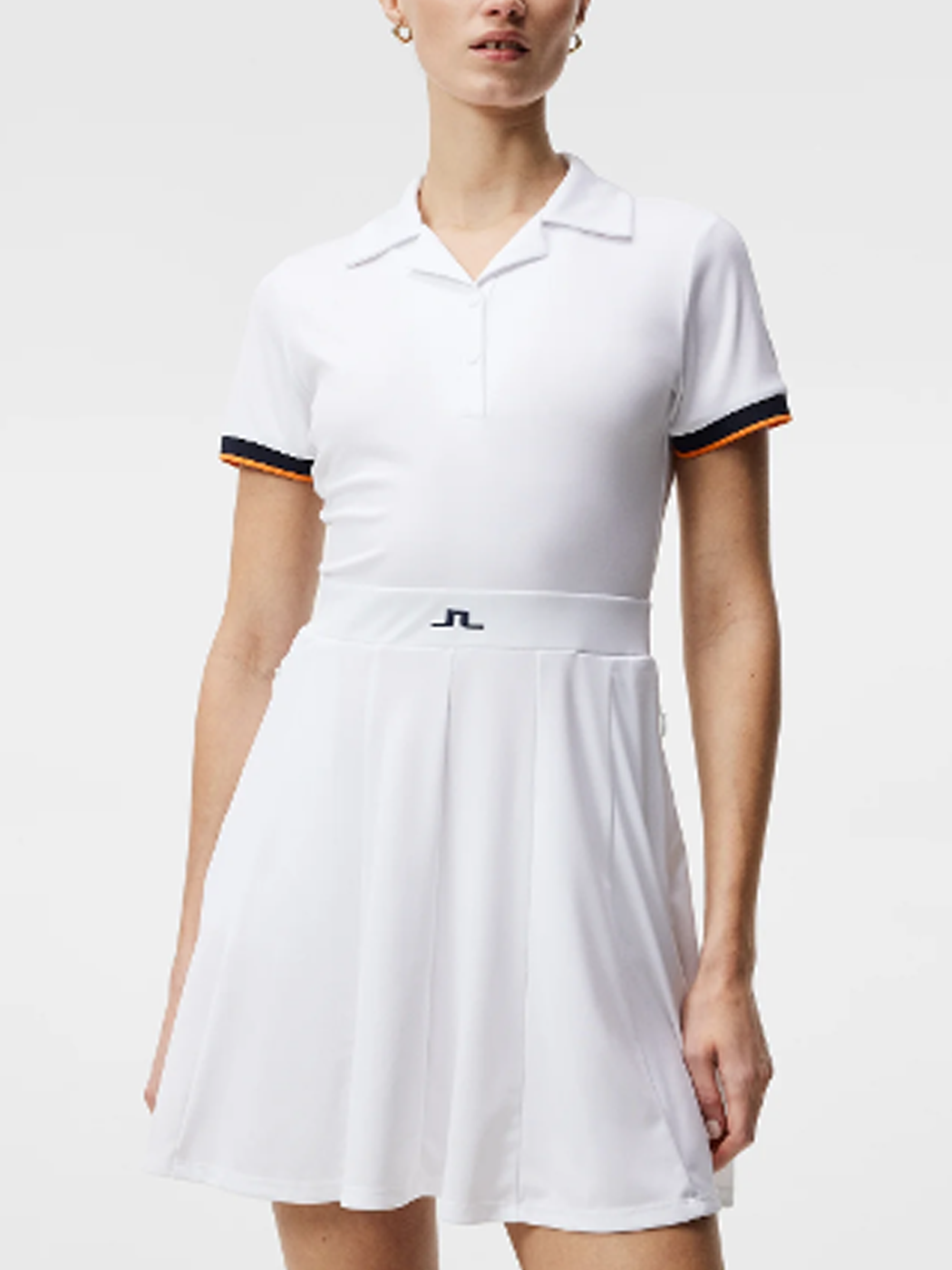 Jaylindberg Women&#039;s Golf Short-Sleeved Digma Dress (White)