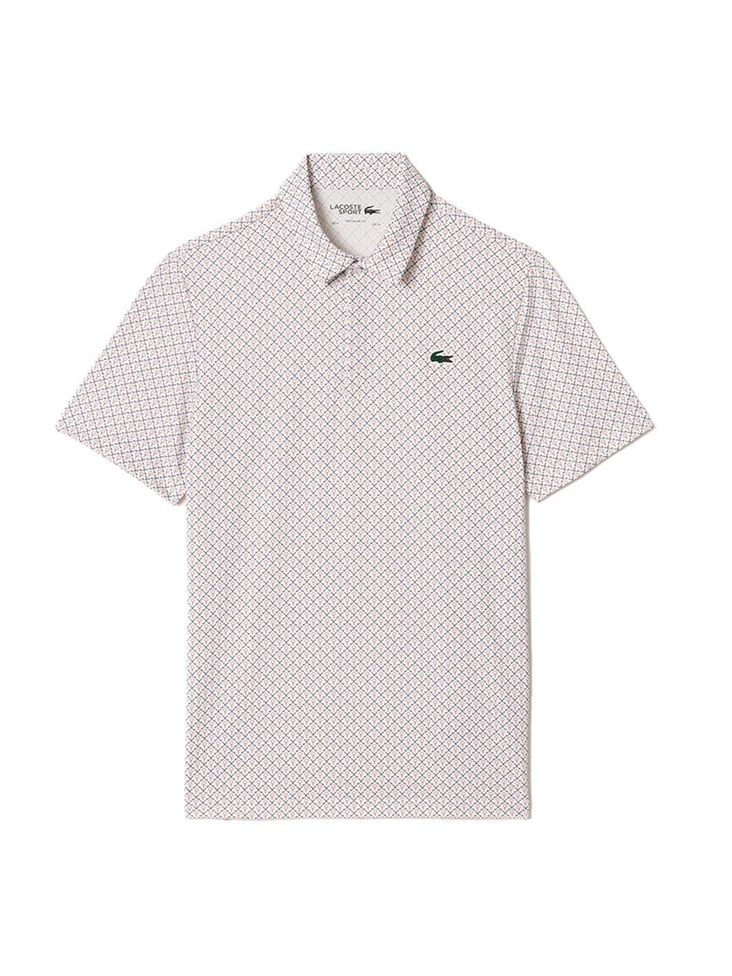 Lacoste Men&#039;s Golf Polo Tee Ivory DH517551MBI