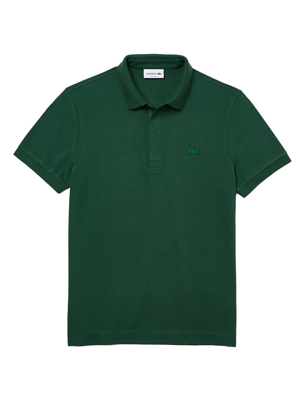 Lacoste SS23 Men&#039;s Paris Short-Sleeved Polo Pique Collar T-Shirt (Green)