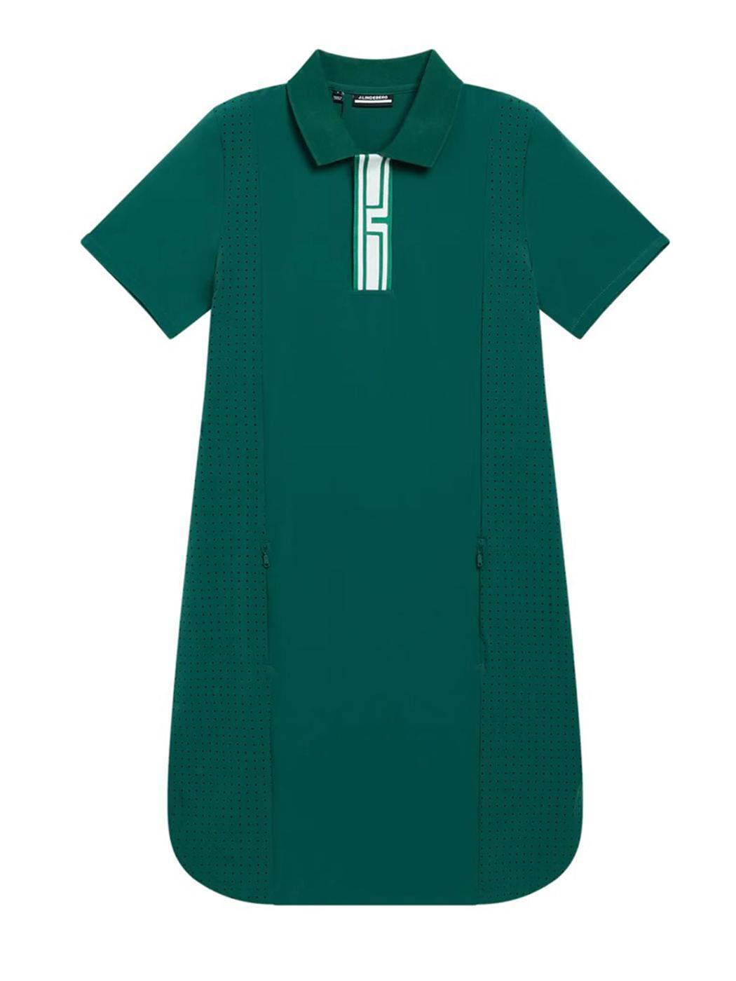제이린드버그 SS 여성 골프 데니즈 드레스 MONA DRESS 그린