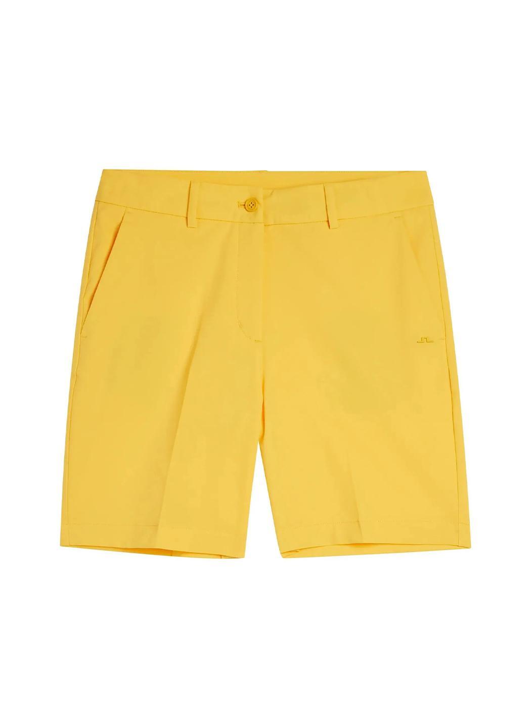 Jaylindberg Women&#039;s Golf Shorts Gwen Long Shorts (Russet Orange, Citrus)