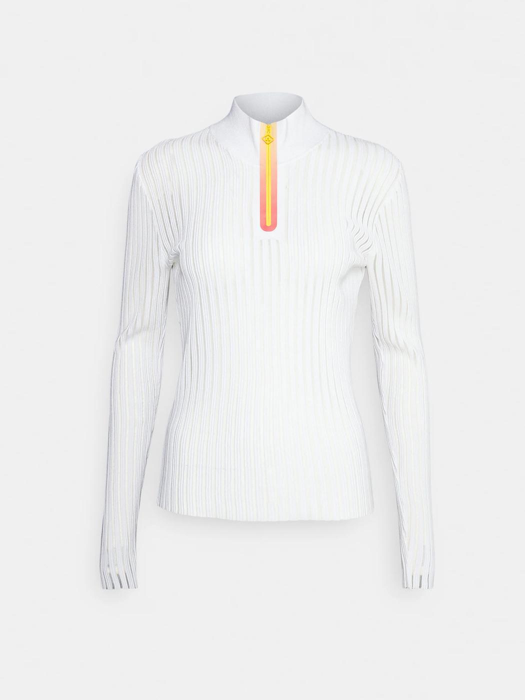 Jaylindberg Women&#039;s Golf Long-Sleeved Roxy Knit Sweater White