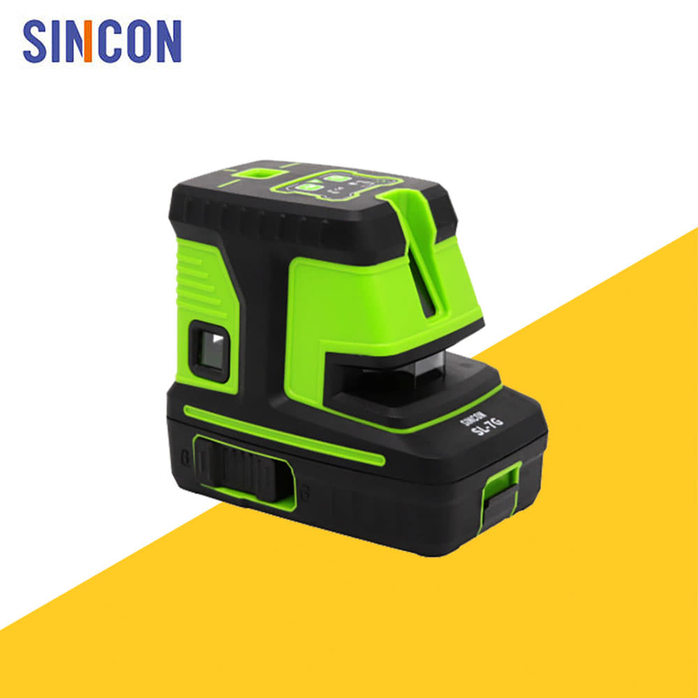 신콘 SL-7G 그린레이저 5방향포인트 레이저레벨기 SL7G 레이저수평기 조적용