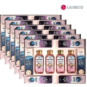 LG 히말라야 핑크솔트 10종 선물세트 한박스 6세트입 샴푸 바디워시 치약 고급 설 추석 선물세트