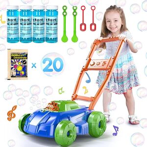 TEMI Bubble Lawn Mower for Toddlers 3 4 5 6 7 8 Push Toys for Kids Bubble Mac P6968140