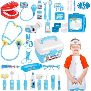 Gifts2U Toy Doctor Kit 37 Pieces Kids Pretend Play Toys Dentist Medical Role  P6083002
