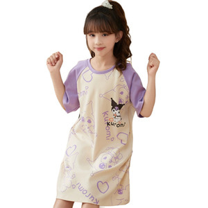 시나모롤잠옷 쿠로미 키티 드레스 어린이 원피스 홈웨어