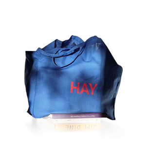 HAY Blue Tote Bag LOGO 헤이 쇼퍼백 숄더백 에코백 블루 4가지 스타일