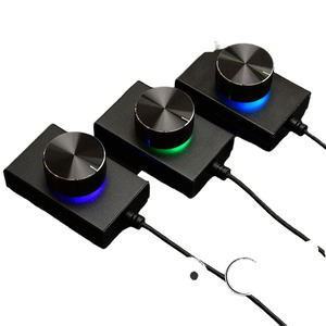 컴퓨터 USB 볼륨 조절기 사운드 스피커 소리 컨트롤러