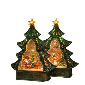 일본 호박 마차 크리스마스 오르골 산타 마을 선물 연말 장식