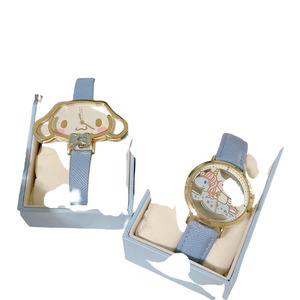 시나모롤 펜던트 손목 시계 헬로 키티 사각 시계 팔찌 시계 우정템