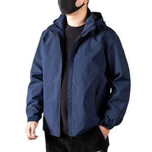 남성 방수 재킷 점퍼 캠핑 등산 봄가을 방풍 자켓 남성 빅사이즈 얇은 코트 오버핏 야상
