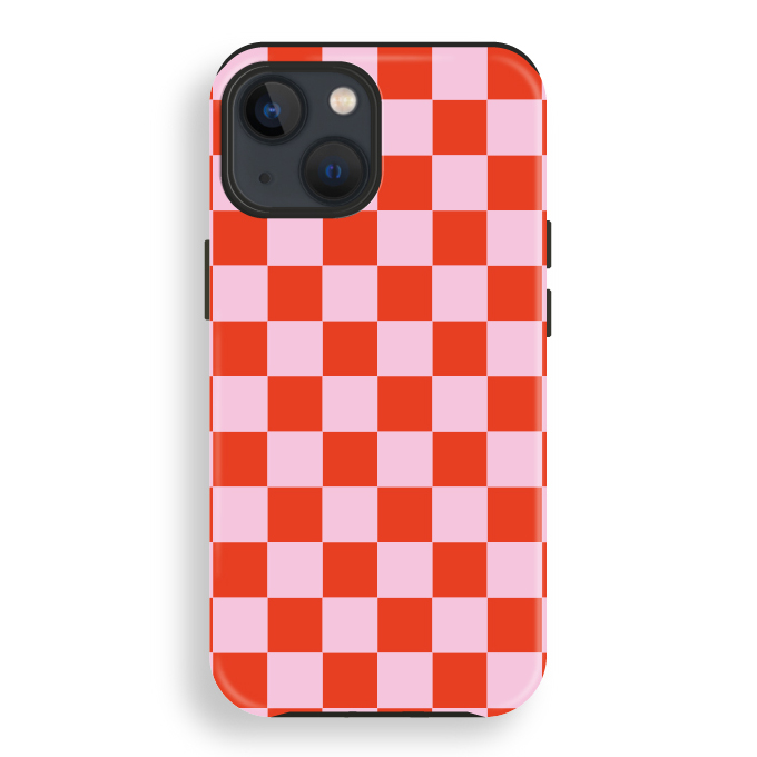 [TOUGH] CLASSIC CHECK BOARD(BABY PINK&amp;RED)