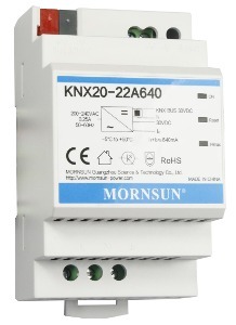 MORNSUN KNX20-22A640/20W AC/DC KNX Bus Power Supply