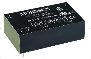 MORNSUN LD08-20BY4-US/8W AC/DC Single Output Converter + Ultra Compact Size