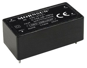MORNSUN LD03-23BxxR2P/3W AC/DC Single Output Converter + Ultra Compact Size
