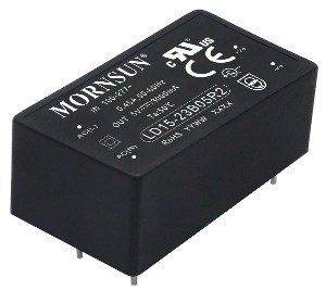 MORNSUN LD15-23BxxR2/15W AC/DC Single Output Converter + Ultra Compact Size