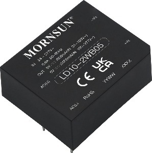 MORNSUN LD10-2WBxx/10W AC/DC Single Output Converter + Ultra Compact Size
