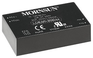 MORNSUN LDE60-20Bxx /60W AC/DC Single Output Converter + Ultra Compact Size