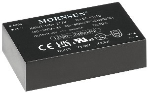 MORNSUN LD90-23BxxR2/90W AC/DC Single Output Converter + Ultra Compact Size