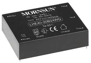 MORNSUN LHE40-20B24WG/40W AC/DC Single Output Converter