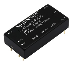 MORNSUN URB24_LD-40WR3/40W DC/DC Converter Dual Output DIP Package