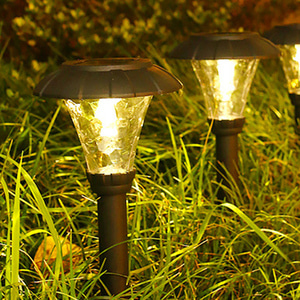 솔라가든 LED 태양광 정원등 2p세트 잔디 야외조명