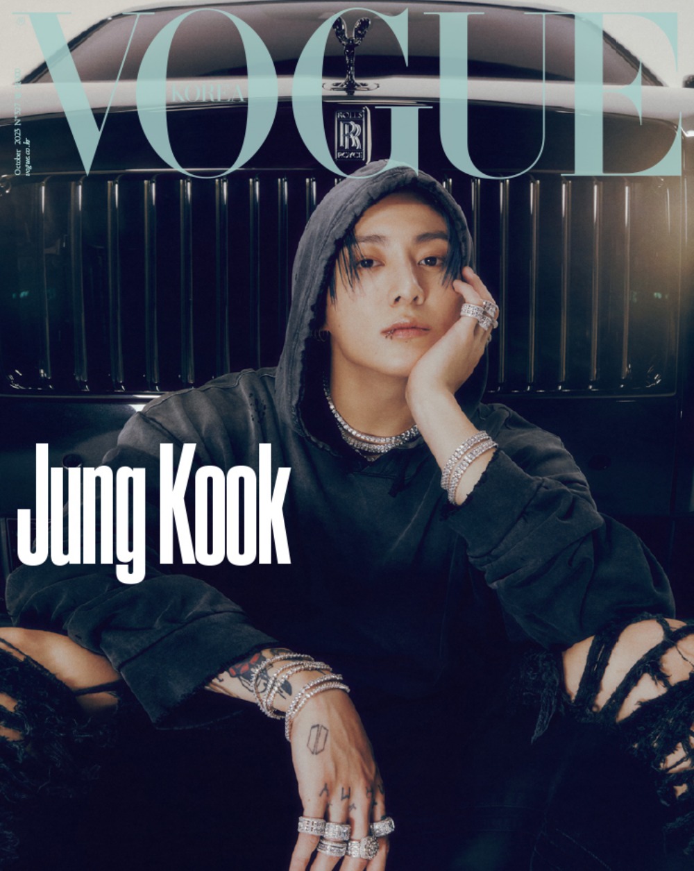 Jungkook - Vogue Korea D-type, October 2023 Issue (Covers &amp; 24p Contents)