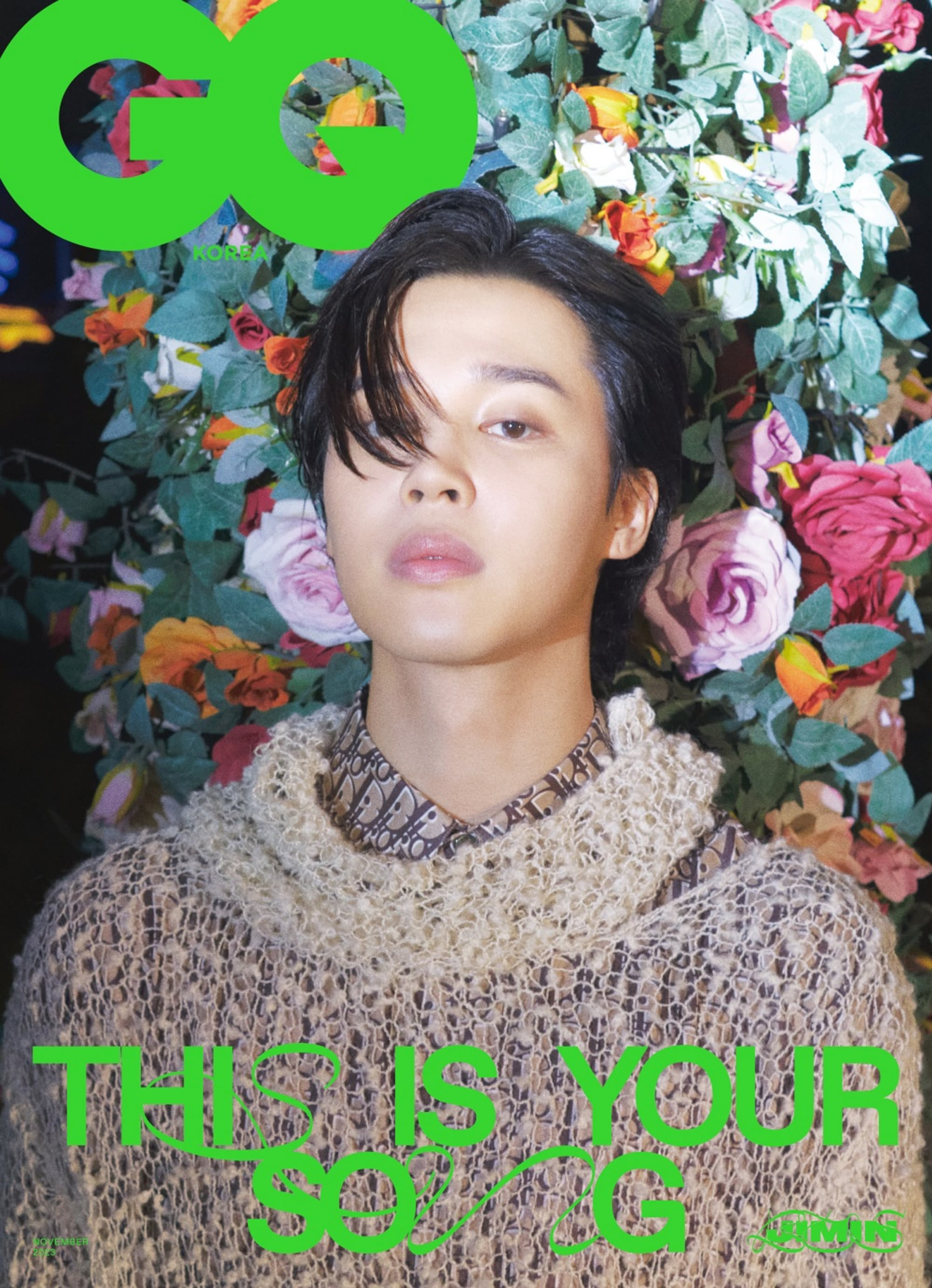 JIMIN - GQ Korea B-type, Nov 2023 Issue  (Cover : Jimin / Content : Jimin 20p)
