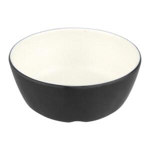 롤링투톤 블랙&amp;화이트 DS-7047 대접 멜라민 접시 그릇 국그릇 업소용 식당 식기