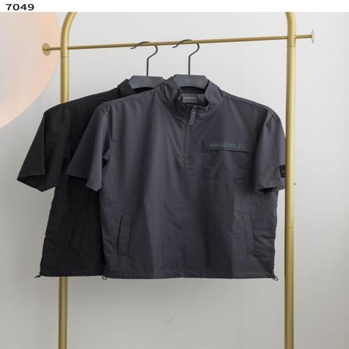 어메이징크리  남성 홀로그램 아노락 티셔츠 [H4042] A5