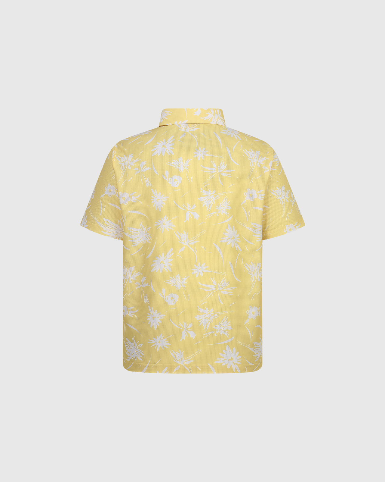 남성 패턴 프린트 티셔츠 (머스타드)