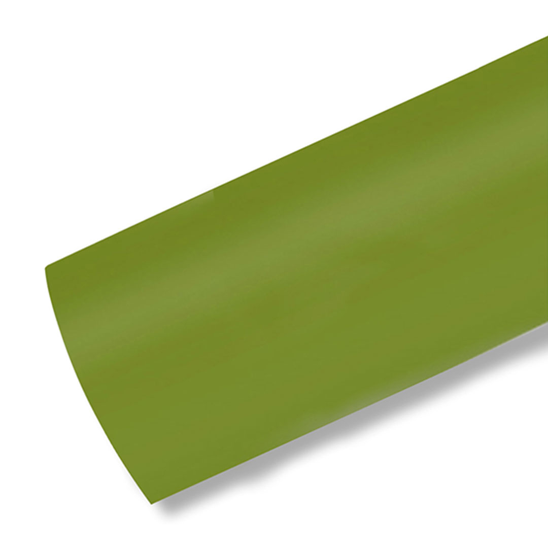 (CSH-1412) 단색 칼라시트지 무광 올리브그린 50M 롤