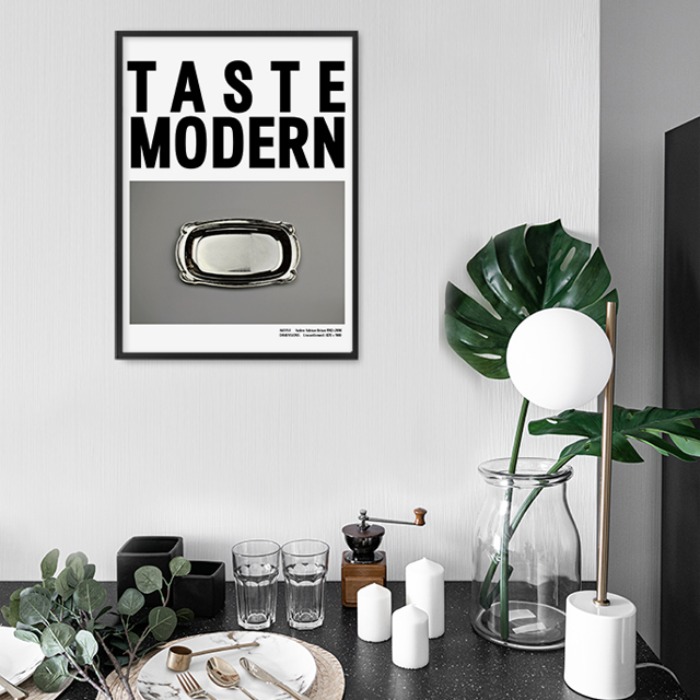 모던 심플 알루미늄 포스터용 카페 방 인테리어 액자 프레임 taste modern