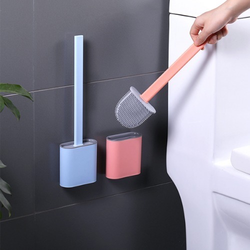 소프트 실리콘 변기솔브러쉬/화장실청소도구 변기청소