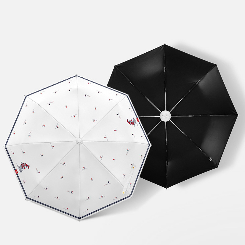 고품질 자외선차단 3단 자동 우양산 양산 겸 우산