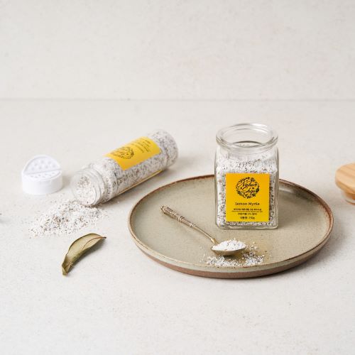 네이처샵 레몬머틀 구운 허브소금 명품천일염+호주산레몬머틀 130g
