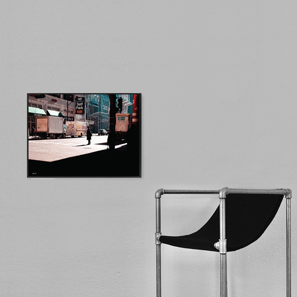 모던 심플 알루미늄 포스터용 카페 방 인테리어 액자 프레임 self park