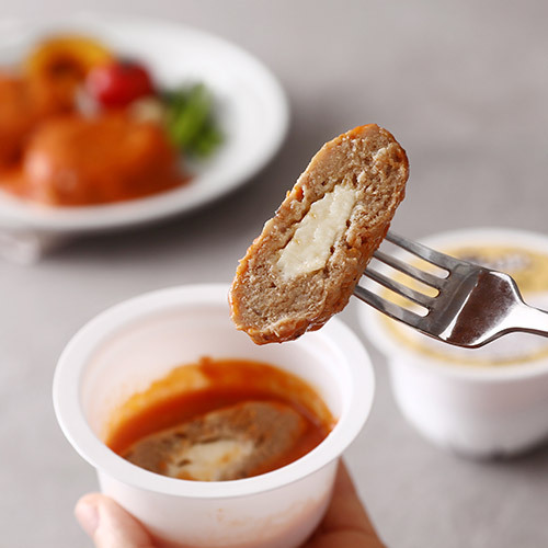 미니컵 M12 토마토치즈 함박 스테이크 다이어트 식단 식이조절