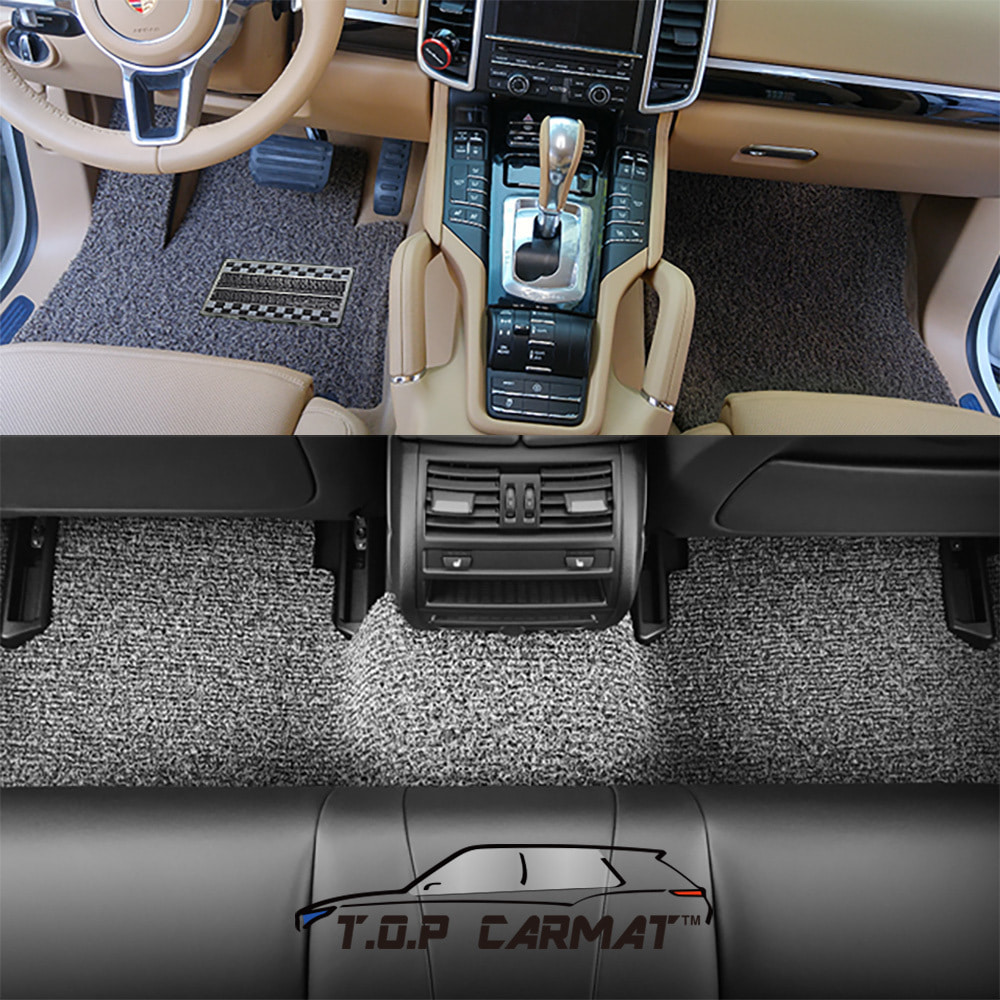 차량용 코일매트 실내전좌석 (운전석+조수석+2열) 프리미엄 상품 22mm